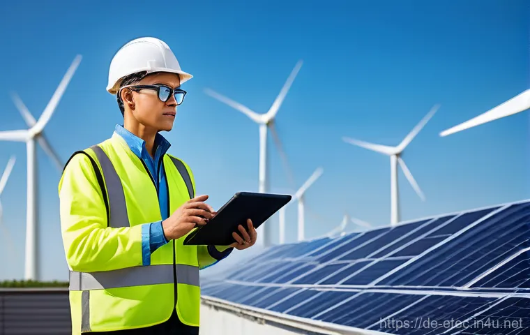 전자기술사와 관련된 자격증 연계 학습 - **Prompt:** A diverse, skilled electrical engineer in a professional work uniform (including safety ...
